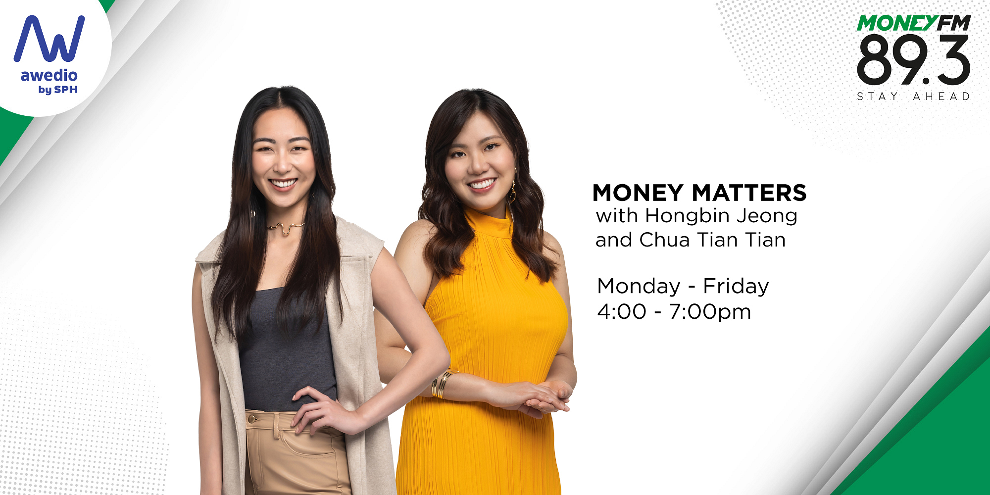 Money Matters with Hongbin Jeong and Chua Tian Tian