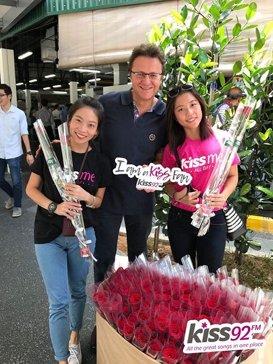 Spreading the Valentine`s Day joy with roses from Rosesonly!