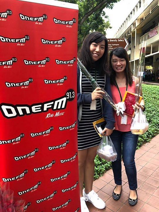 ONE FM 91.3 Valentine's Street Activation